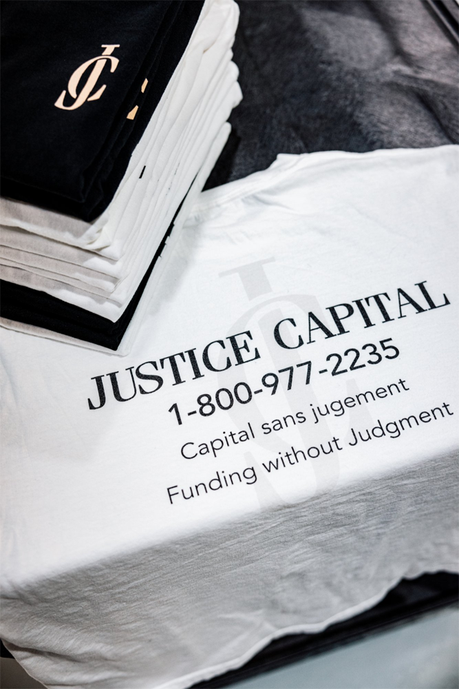 T-shirt Justice Capital